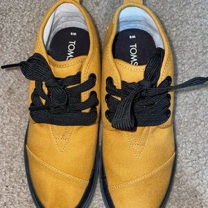 TOMS - Gold Heritage Canvas Botas